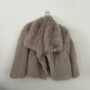 NWT Faux Fur Jacket